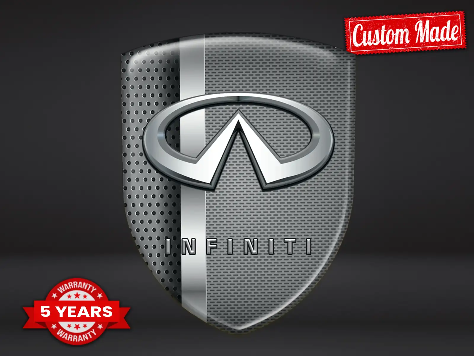Infiniti Pegatinas Silicona Acabado Superior Etiquetas Elegantes